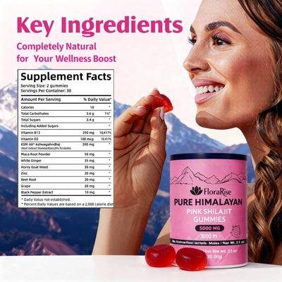 Pink Shilajit Gummies